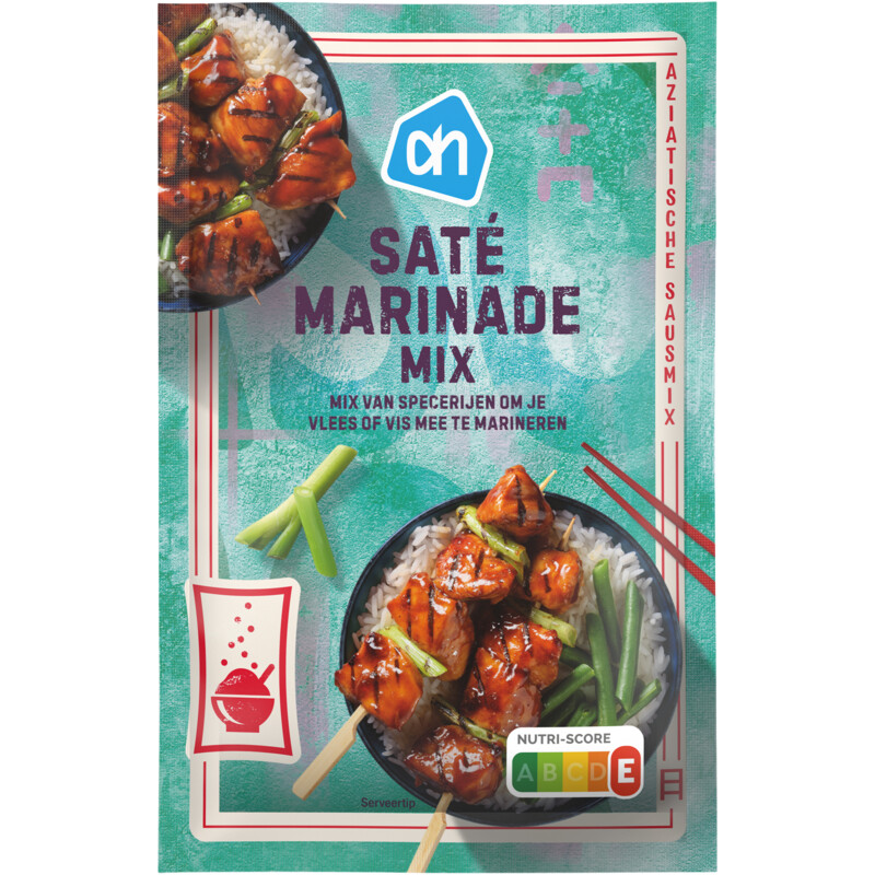 Een afbeelding van AH Saté marinade mix