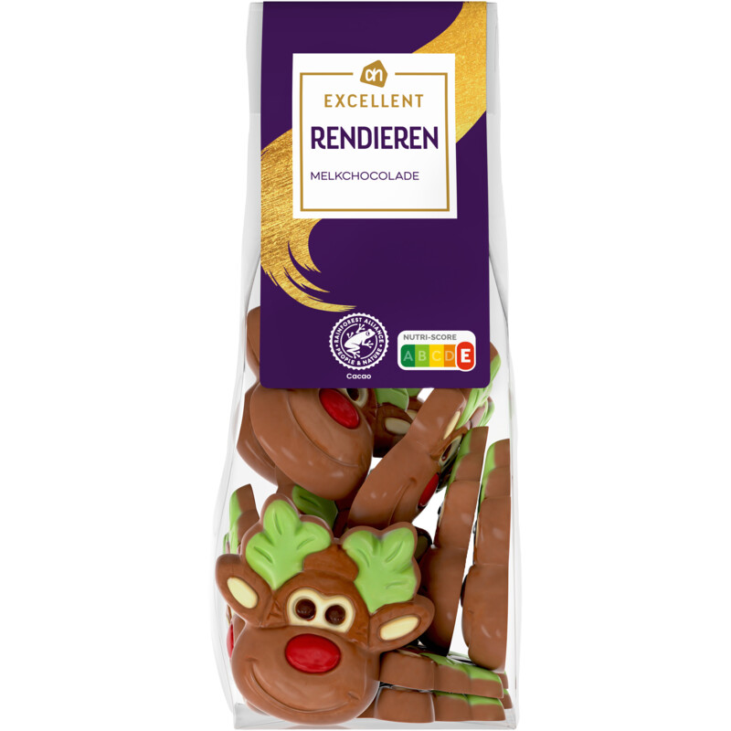 Een afbeelding van AH Excellent Rendieren melkchocolade