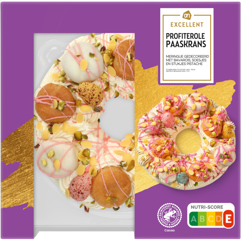 Een afbeelding van AH Excellent Profiterole paaskrans