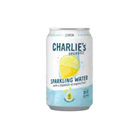 Charlie's Organics sparkling water lemon