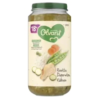 Olvarit Risotto doperwten kalkoen 18m+