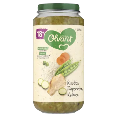 pdp-image-Olvarit Risotto doperwten kalkoen 18m+