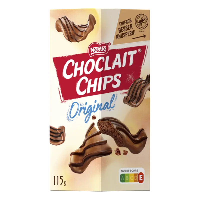 Nestlé Choclait chips melkchocolade