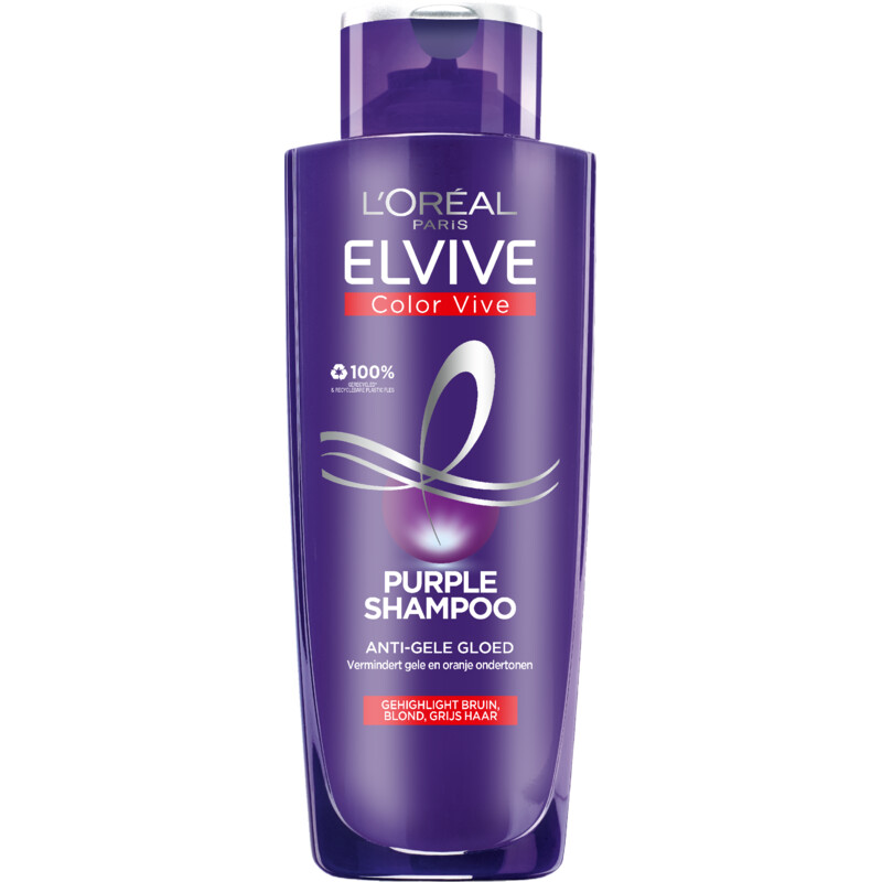 Een afbeelding van L'Oréal Paris Elvive Color vive purple shampoo