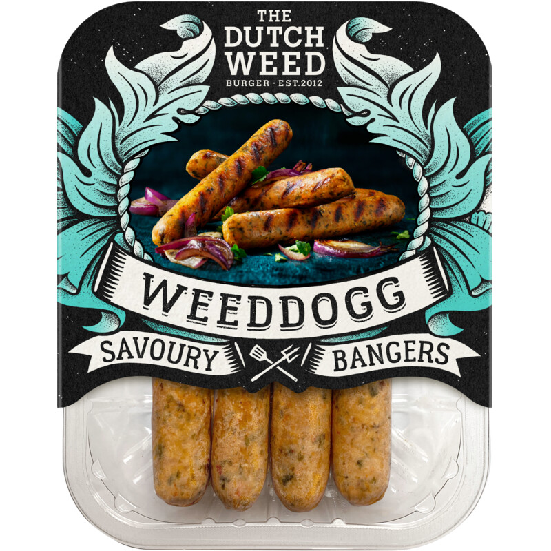 Een afbeelding van The Dutch weedburger Weed dogg