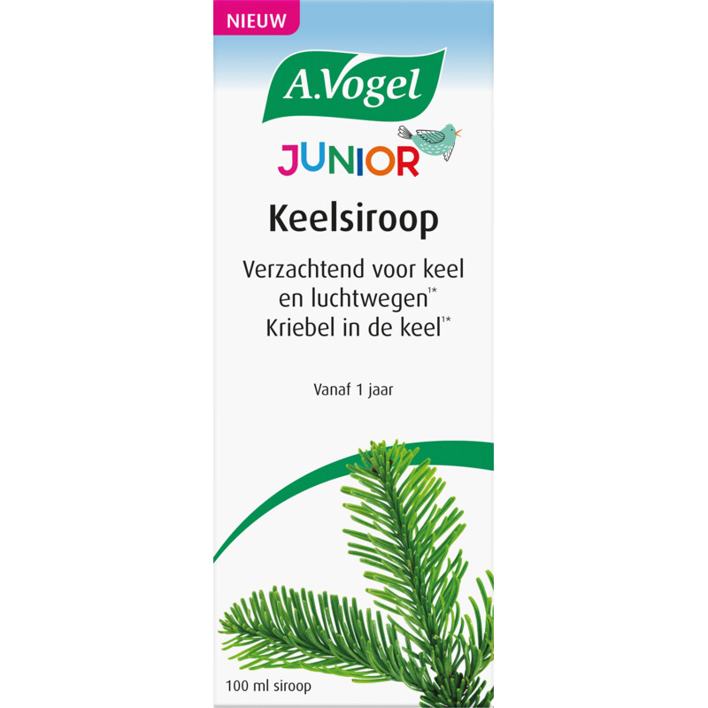 Een afbeelding van A.Vogel Junior keelsiroop