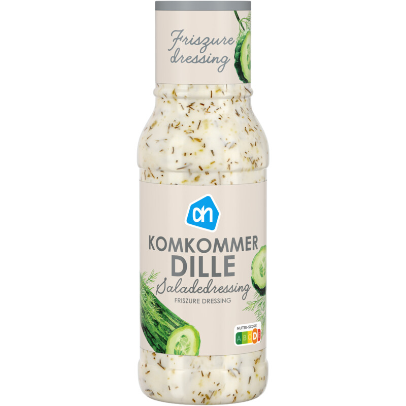 Een afbeelding van AH Komkommer dille dressing