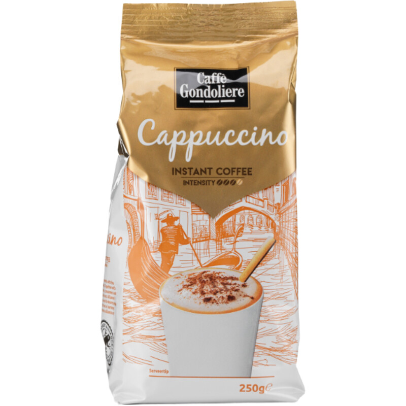 Een afbeelding van Caffè Gondoliere Cappucino instant coffee