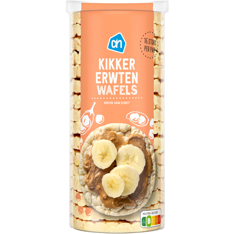 Een afbeelding van AH Kikkererwtenwafels