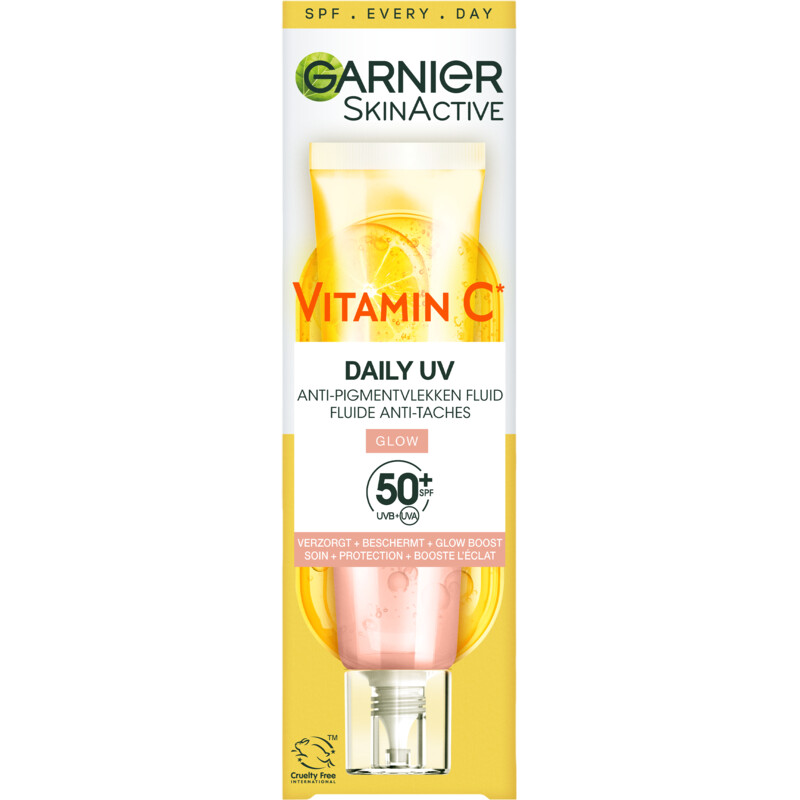 Een afbeelding van Garnier SkinActive glowy fluid SPF50+
