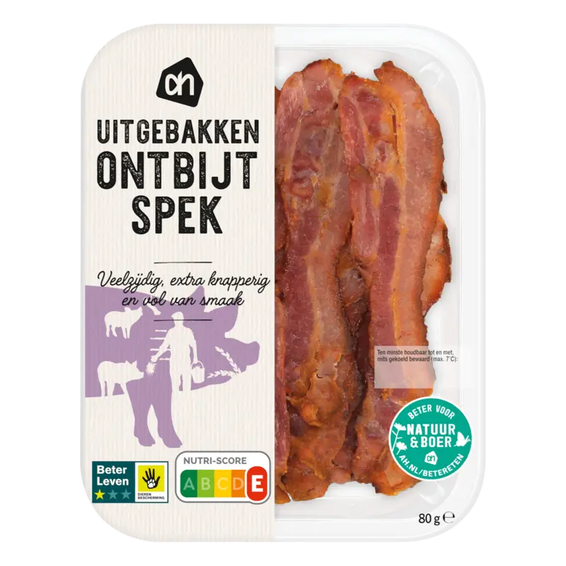 AH Uitgebakken ontbijtspek