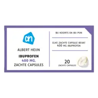 AH Ibuprofen liquid caps 400mg