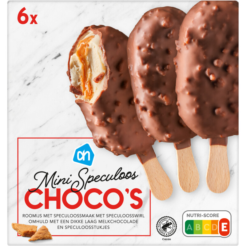 Een afbeelding van AH Mini speculoos choco's