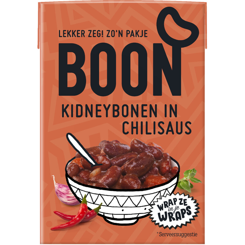 Een afbeelding van Boon Kidneybonen in chilisaus