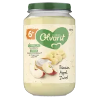 Olvarit Banaan appel zuivel 6m+