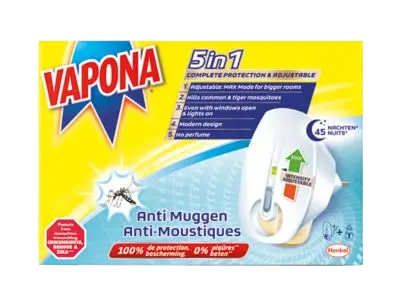 pdp-image-Vapona Anti muggen 5in1 bescherming bel