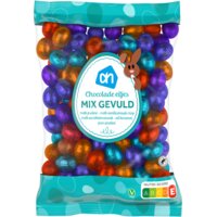 Een afbeelding van AH Chocolade eitjes mix gevuld
