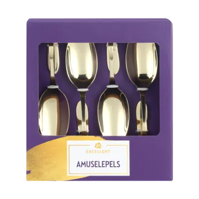 pdp-image-AH Excellent Amuselepels goudkleurig glans