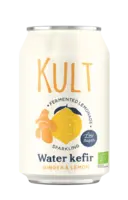 Kult Water kefir ginger & lemon
