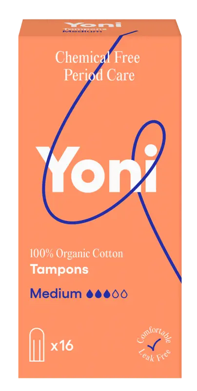 tampons medium 100% biologisch katoen