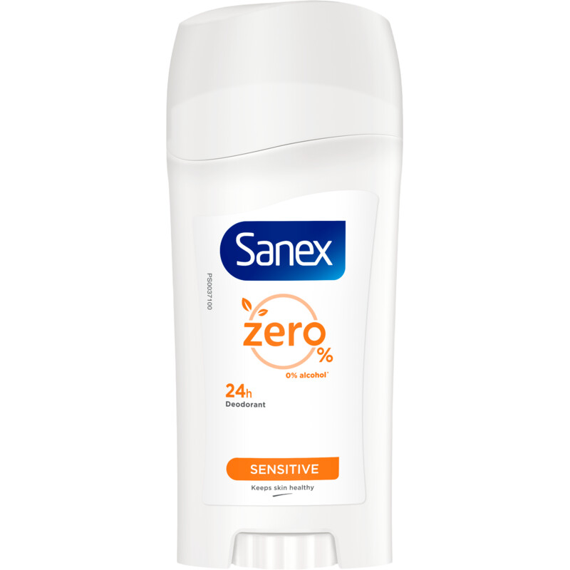 Een afbeelding van Sanex Zero% sensitive deodorant stick