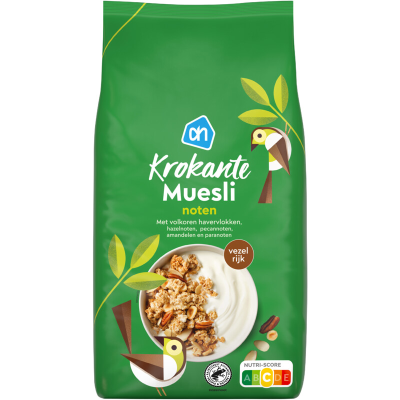 Een afbeelding van AH Krokante muesli noten