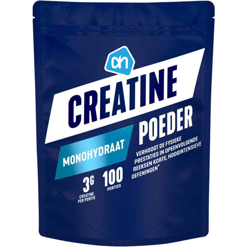Een afbeelding van AH Creatine poeder