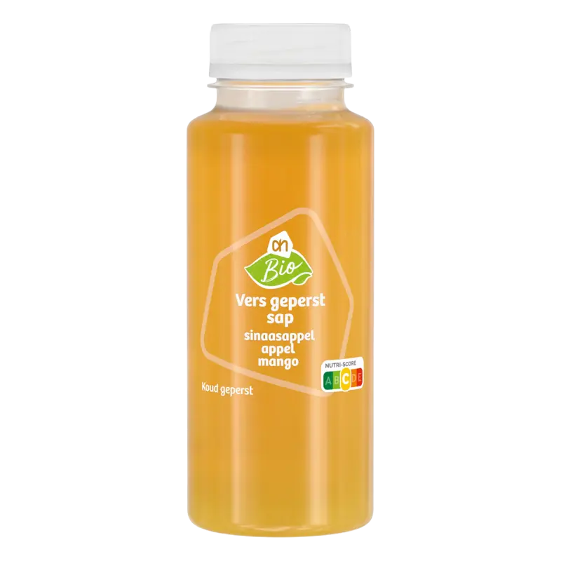 AH Biologisch Vers geperst sap sinaasappel appel mango