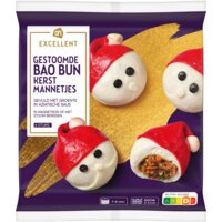 Een afbeelding van AH Excellent Gestoomde bao bun kerstmannetjes
