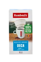 Rombouts Deca one cup filter bel