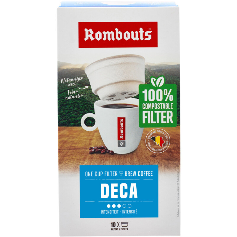 Een afbeelding van Rombouts Deca one cup filter bel