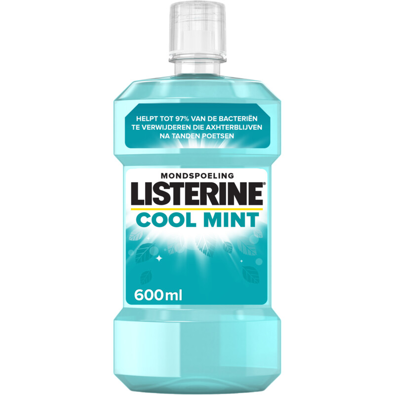 Een afbeelding van Listerine Antibacterieel mondwater coolmint
