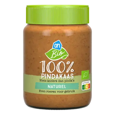 pdp-image-AH Biologisch 100% Pindakaas naturel