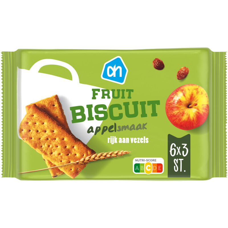 Een afbeelding van AH Fruitbiscuit appelsmaak