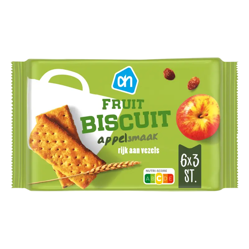 Fruitbiscuit appelsmaak