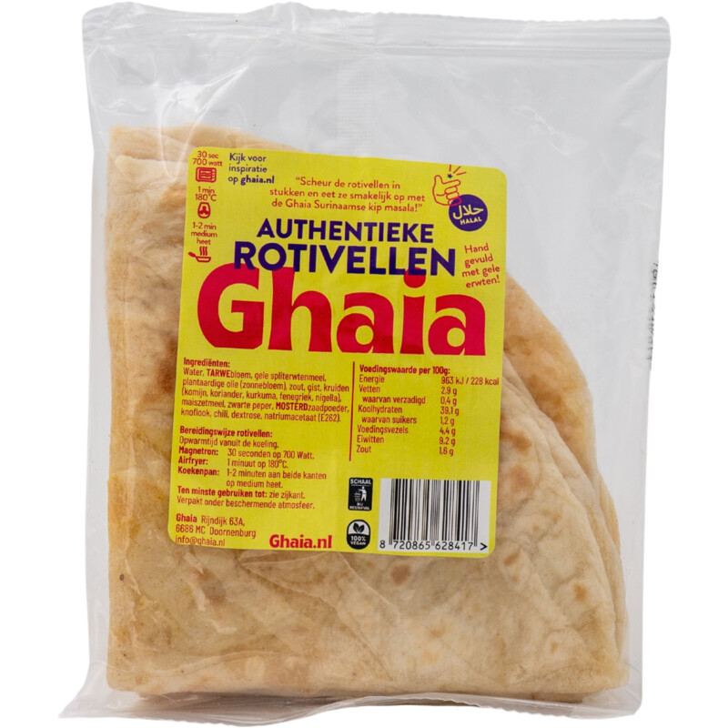 Een afbeelding van Ghaia Authentieke rotivellen gele erwten