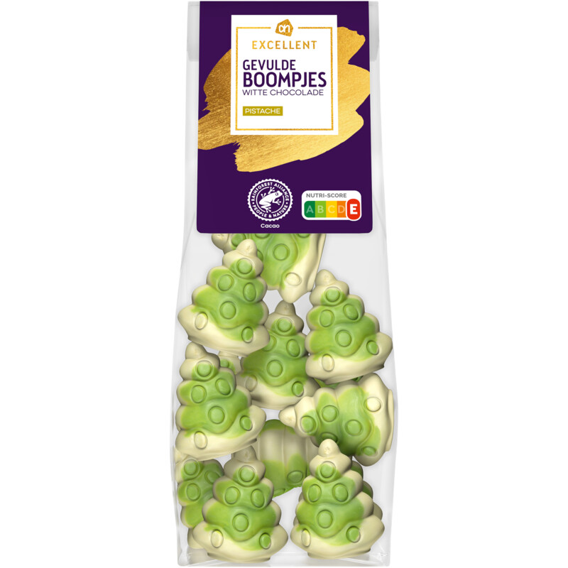 Een afbeelding van AH Excellent Gevulde boompjes wit pistache
