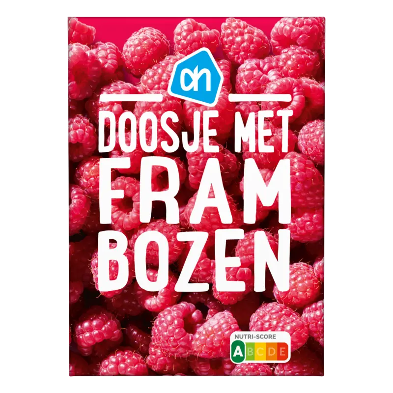 Doosje met frambozen