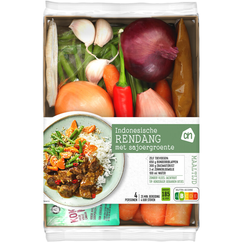Een afbeelding van AH Indonesische rendang verspakket