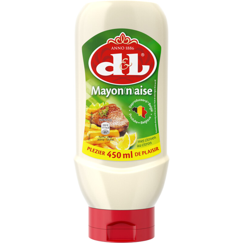 Een afbeelding van D&L Mayonaise citroen statube BEL