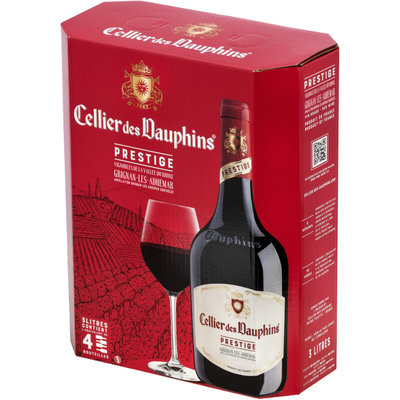 Een afbeelding van Les Dauphins Cellier des dauphins rouge wijntap