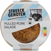 Een afbeelding van Streeckgenoten Pulled porksalade bel