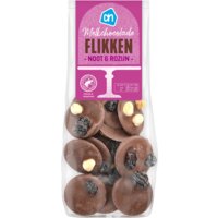Een afbeelding van AH Melkchocolade flikken noot & rozijn
