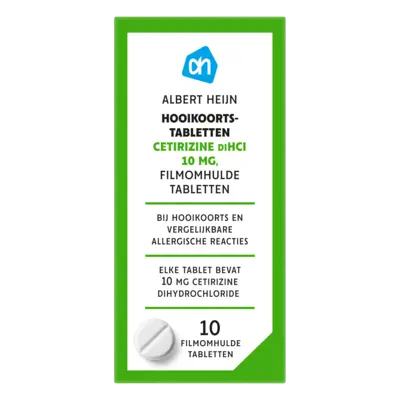 pdp-image-AH Hooikoortstabletten cetirizine