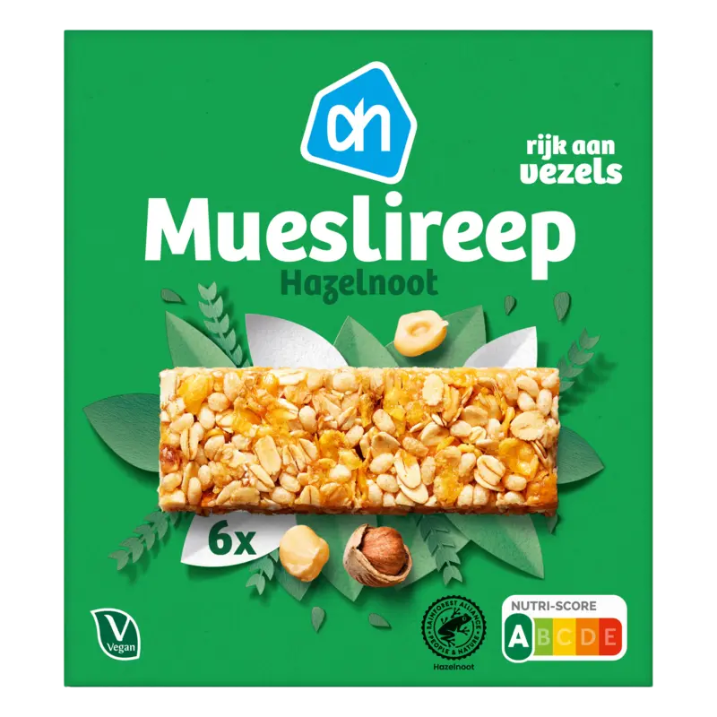AH Mueslireep hazelnoot