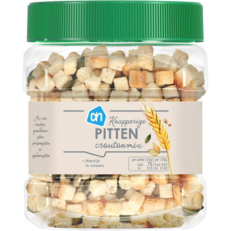 Een afbeelding van AH Knapperige pitten croutonmix