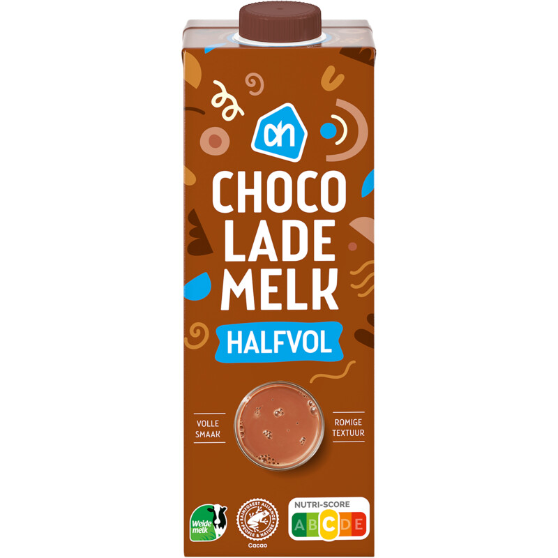 Een afbeelding van AH Chocolademelk halfvol