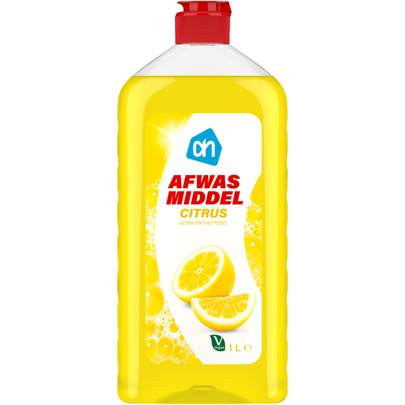 Een afbeelding van AH Afwasmiddel citrus