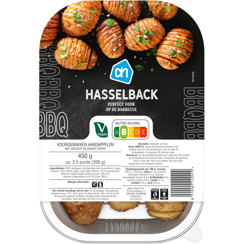 Een afbeelding van AH Hasselback
