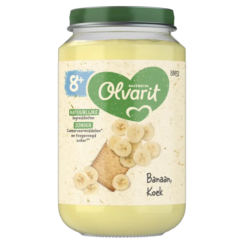 Olvarit Banaan koek 8m+